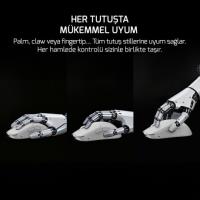 GAMEPOWER RADUS Beyaz 12.000DPI Triple Mode (Kablolu/Bluetooth/2.4G) Gaming Mouse - 3